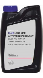 Nissan blue long life antifreeze coolant
